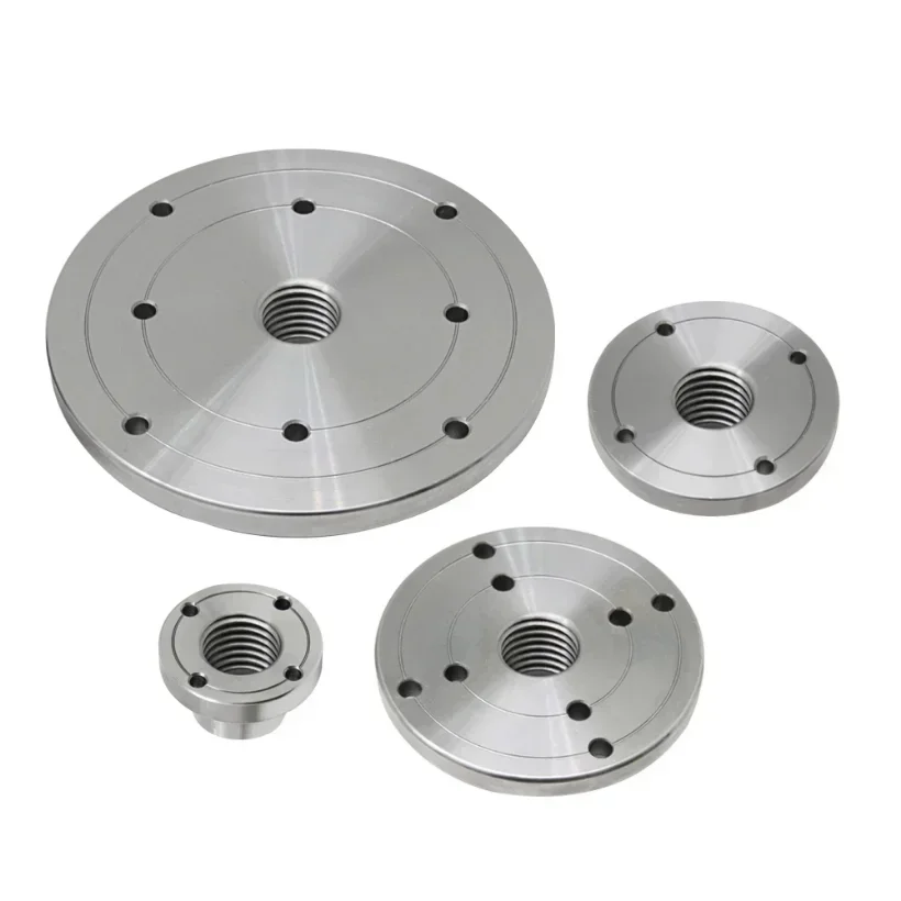 Wood Lathe Face Plate for M33 M18 Threaded Woodworking Turning Machine Chuck 2" 3" Flange Faceplate 1pc