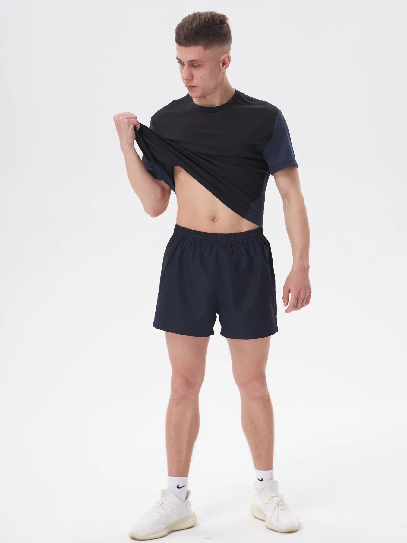 Men's Running Shorts Loose Lightweight Comfy Gym Sport Shorts Workout Shorts Casual Activewear for Men Short Pants Zipper Pocket