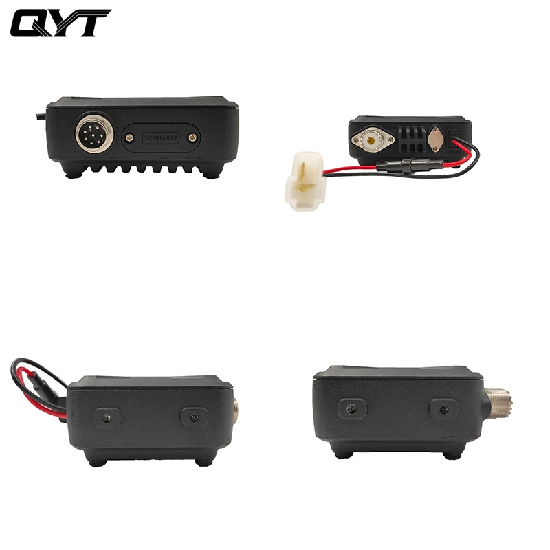 QYT KT-9900 With NL-770R Antenna VHF UHF Dual Band Mini Mobile Radio 25W Car Ham Radio Display keypad Hand Microphone