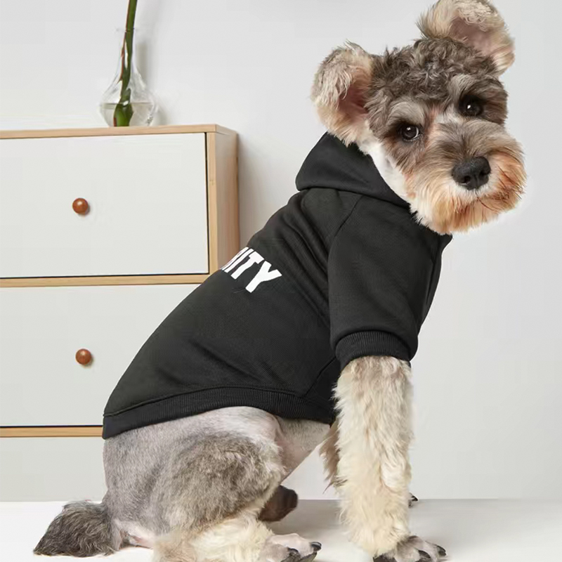 Dog Clothes Winter Warm Hoodie Sweater Small and Medium Sized Dogs S XL Size Comfortable Plus Veet