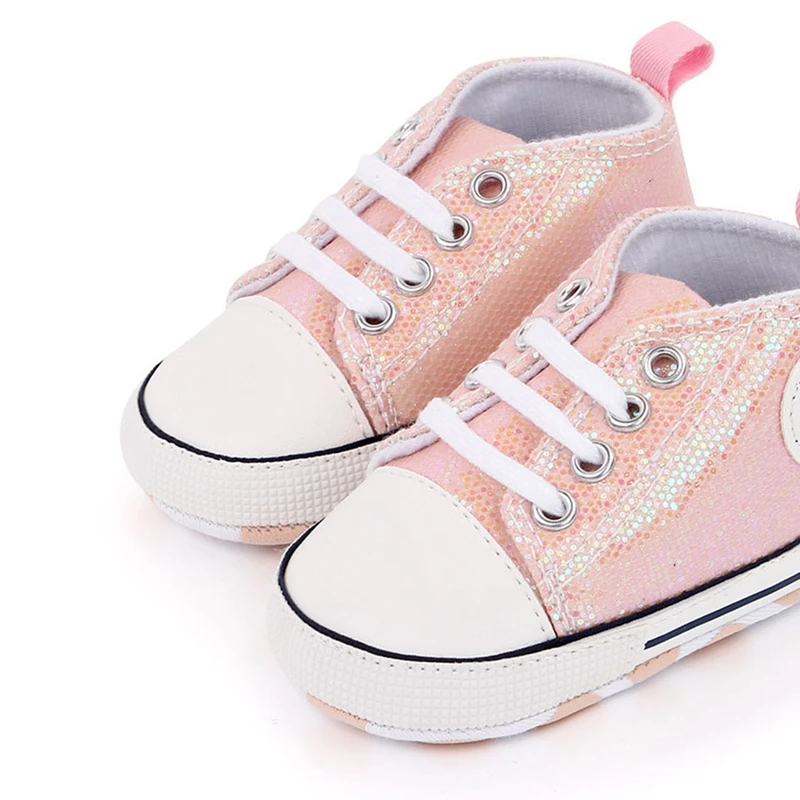 Brand Baby Boy Shoes for 1 Year Old new Girl Canvas Sneakers 2025 Newborn Footwear Toddler Lace Up Tenis Buty Infant Trainers Doll Gifts