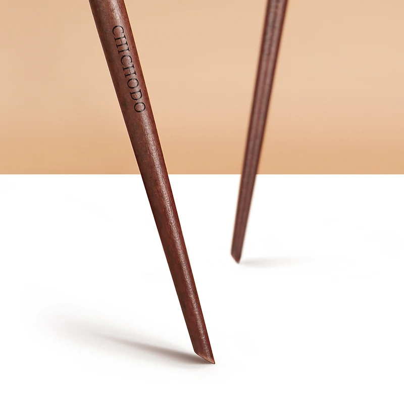 Series Brush-Amber CHICHODO Makeup Carved Tube Animal Hair Brushes-Pony Hair Brush-Make up Pen Beauty-E206 smile