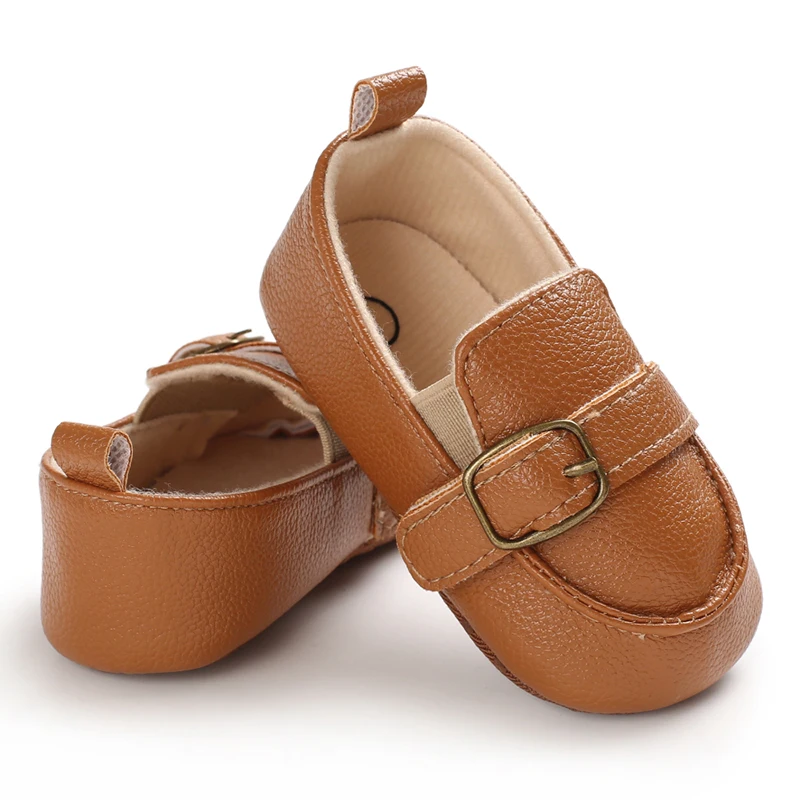 0-18M Brown Newborn Baby Shoes Themed Multicolor Boy Girl Shoes Casual Sneakers Soft Sole Non-Slip Toddler Shoes First Walkers