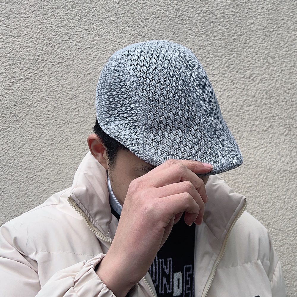 Breathable Mesh Hollow new Berets Hat 2025 For Men Convenient Spring Summer Beret Quick-drying Cap Retro Sun Hats Painter Caps