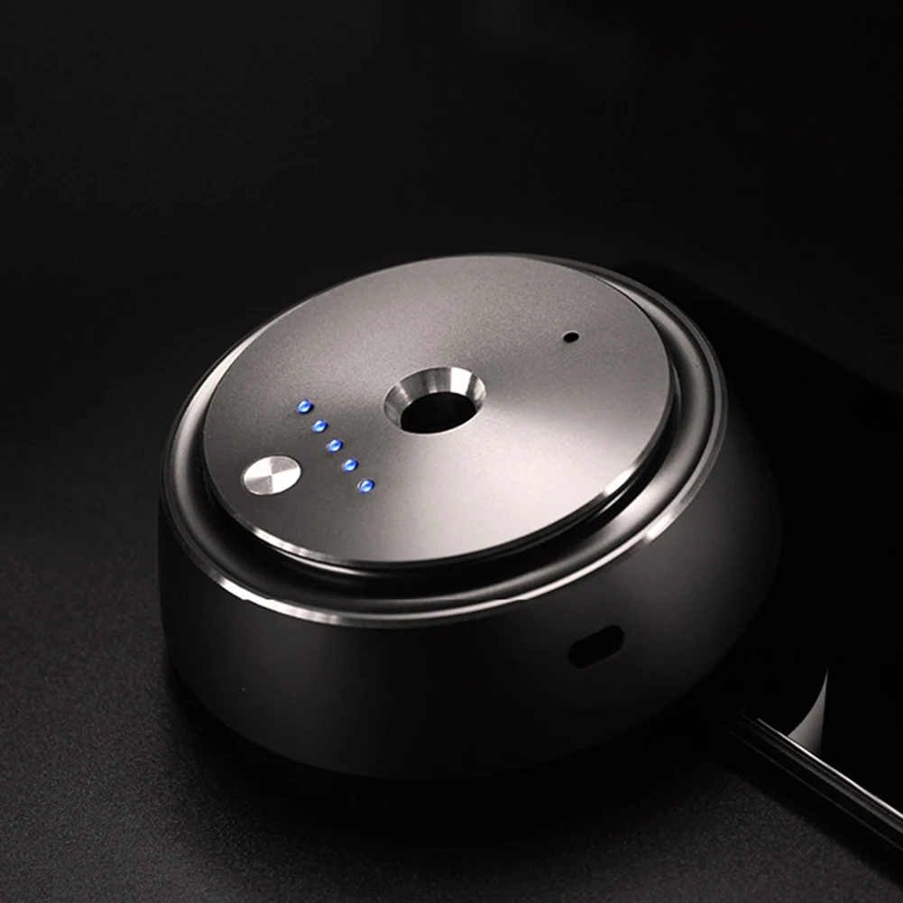 Intelligent Car Scents Aromas Machine Fragrance Diffusers Car Air Freshener USB Rechargeable Ultrasonic Aroma Diffuser
