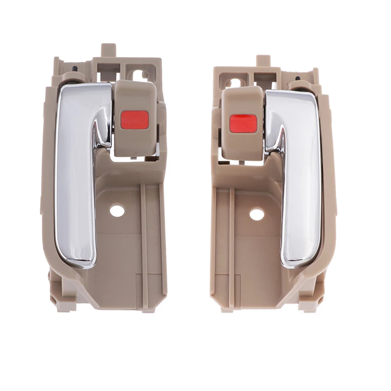 For Toyota Corolla 2003 2004 2005 2006 2007 2008 2009 69205-02090 69206-02090 Beige chrome Left Right Inner Inside Door Handle