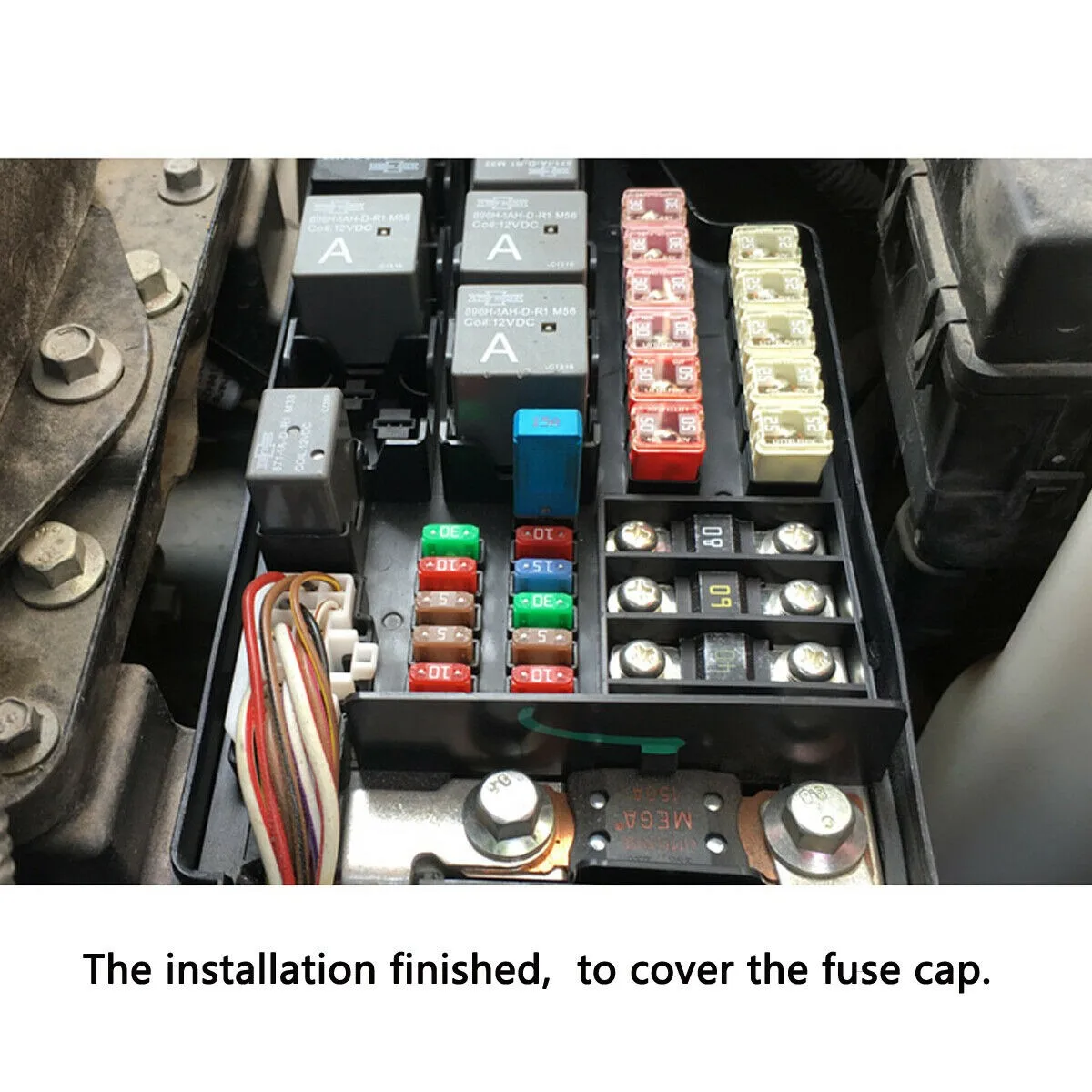 1Pcs Circuit Breaker Blade Fuse 12V 24V Resettable 5A-30A Marine Automatic Reset Circuit Breaker Fuse For RVs Marine Automotive