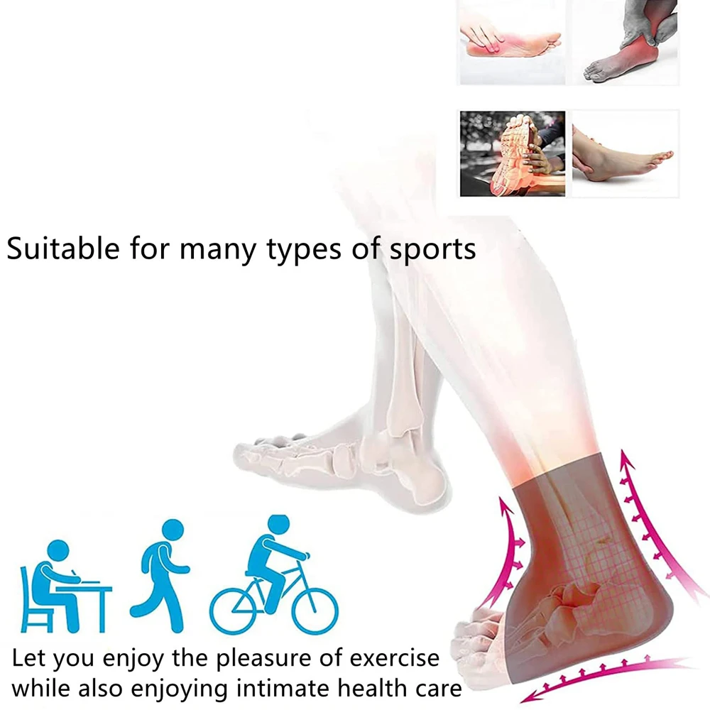 1Pair Soothe Socks Neuropathy Pain,Ankle Brace Compression Sleeve Support,Soothesocks for Neuropathy,Soothe Socks Arch Support