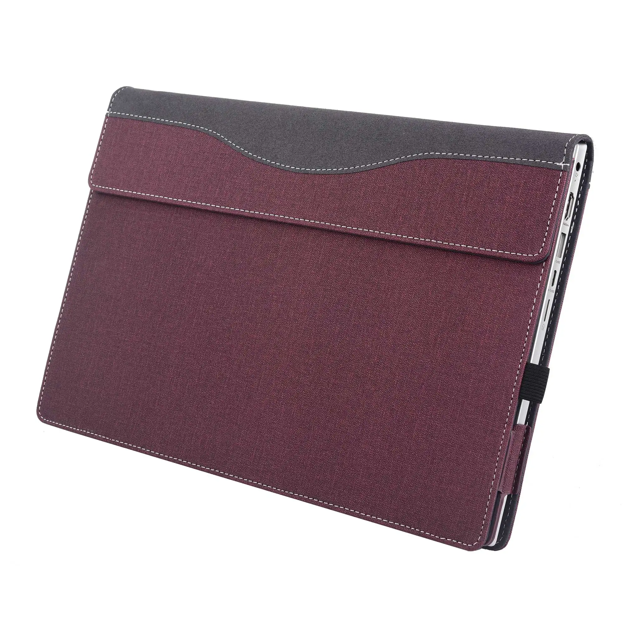 Laptop Case For HP ProBook 445 14 Inch G10 Notebook PC 2023 G440 G9 G8 New PU Leather Protective Cover Unisex Portable Sleeve