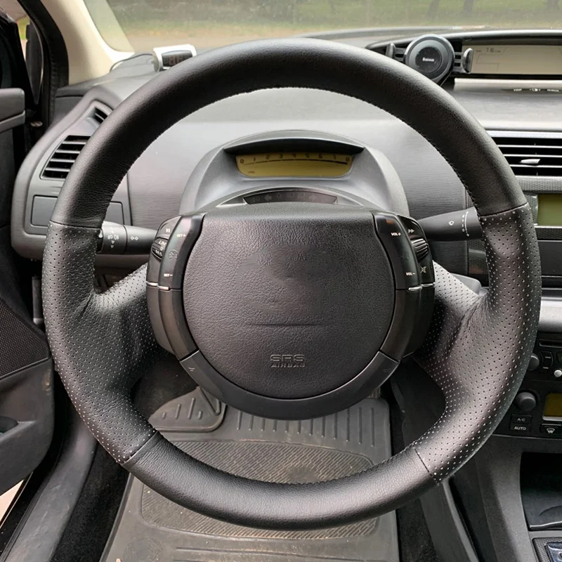 Braiding Cover For 2025 Steering Wheel For Citroen Triumph C4 2005-2010 SPORT Original new Steering Wheel Braid
