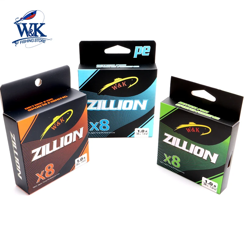 Standard DIA PE Lines at 150m 200m 300m Fishing Line Double Color Super Powered Braided Line Floating and Strong Type PE Lines