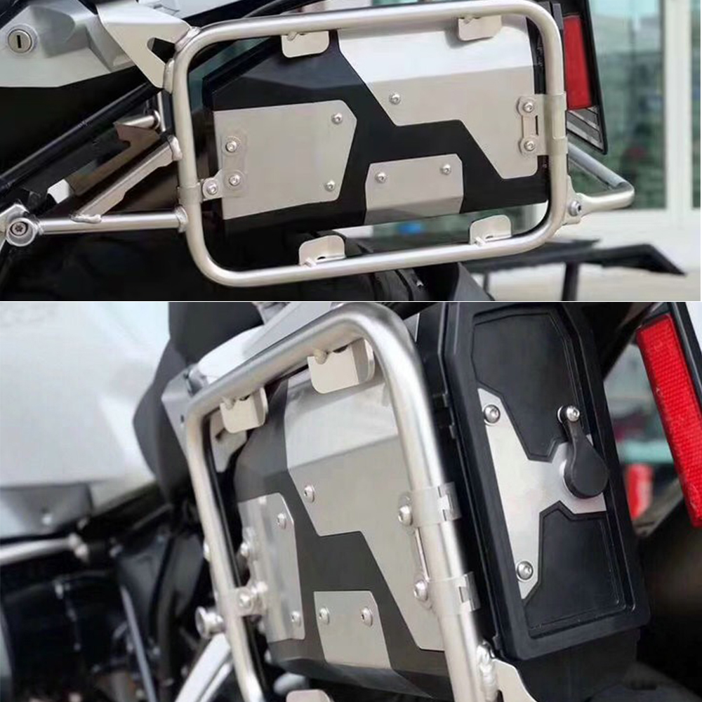 For BMW R1200GS F750GS R 1200 GS LC R1250GS 2004-2023 Decorative Aluminum Box Toolbox 4.2 Liters Tool Box Left Side Bracket