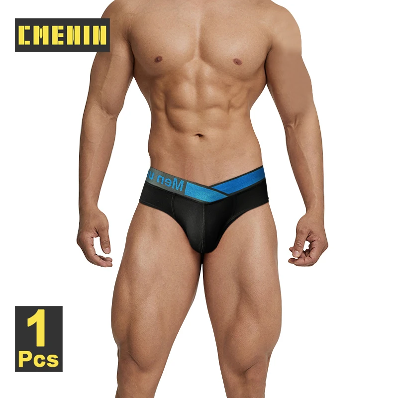 CMENIN Sexy Modal Mens Underwear Briefs Sissy Panties Bikini Underpants Male Jockstrap Pouch Cuecas Gay Underpants Slip Briefs