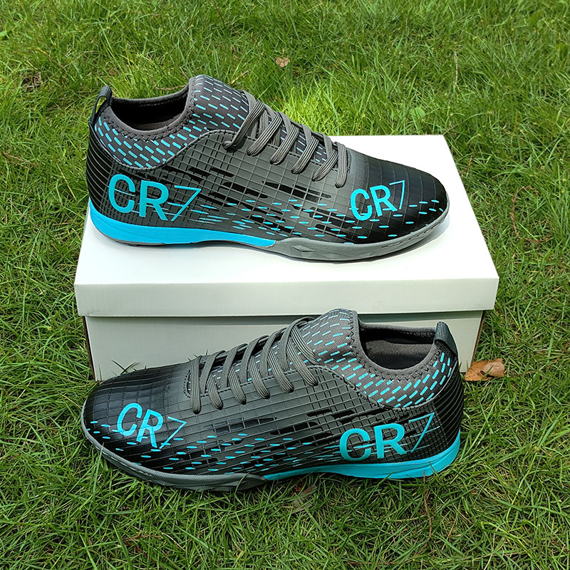 Men Football Shoes Ultralight Original Professional High Ankle Turf Indoor Training Football Field Boots Tournament Soccer Shoes