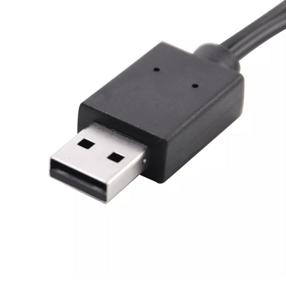USB to Cvbs Video output Adapter to RCA interface Cable usb input 2 port vedio outbut to Car Radio Accessories Android TV Player