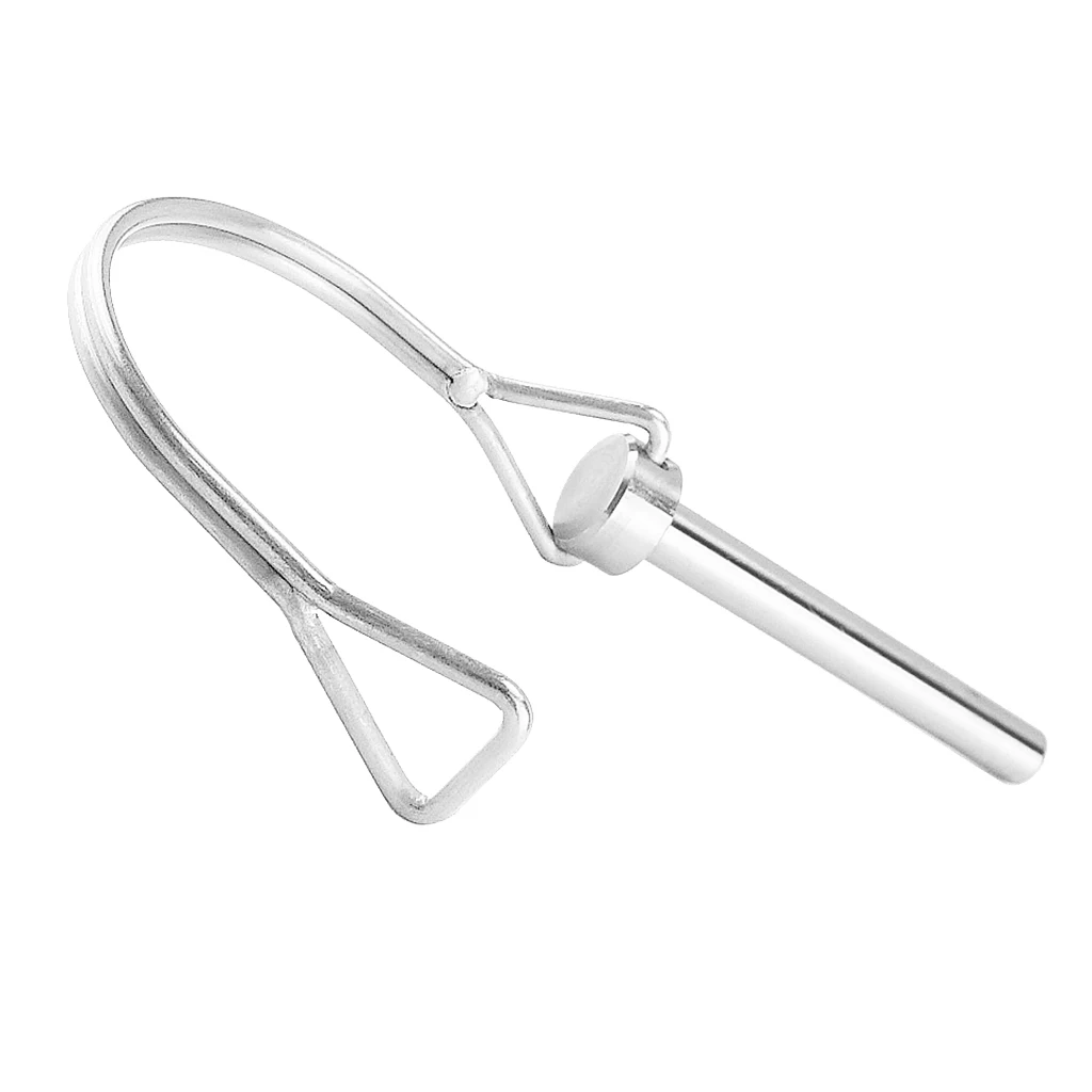 Heavy Duty Trailer Coupler Safety Pin 1/4Inch 6mm Dia x 2Inch 50mm 70mm D Ring Round Arch Locking Lock Pin For Marine Trailers