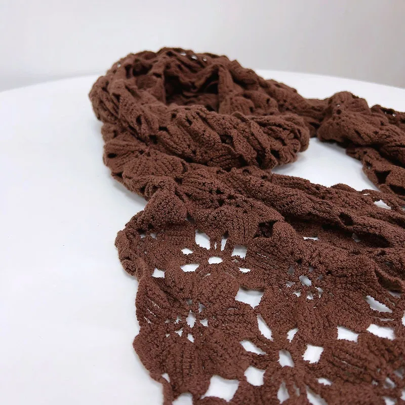 2025 Winter Warm Long Knitting Scarf new Women's Thick Scarves