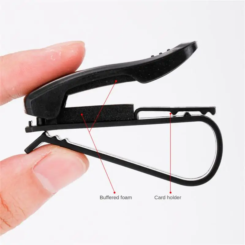 S-Type Car Glasses Clip 2 In 1 Multifunctional Auto Vehicle Sunshade Sun Visor Eyeglass Card Clip Holder Car Accessories