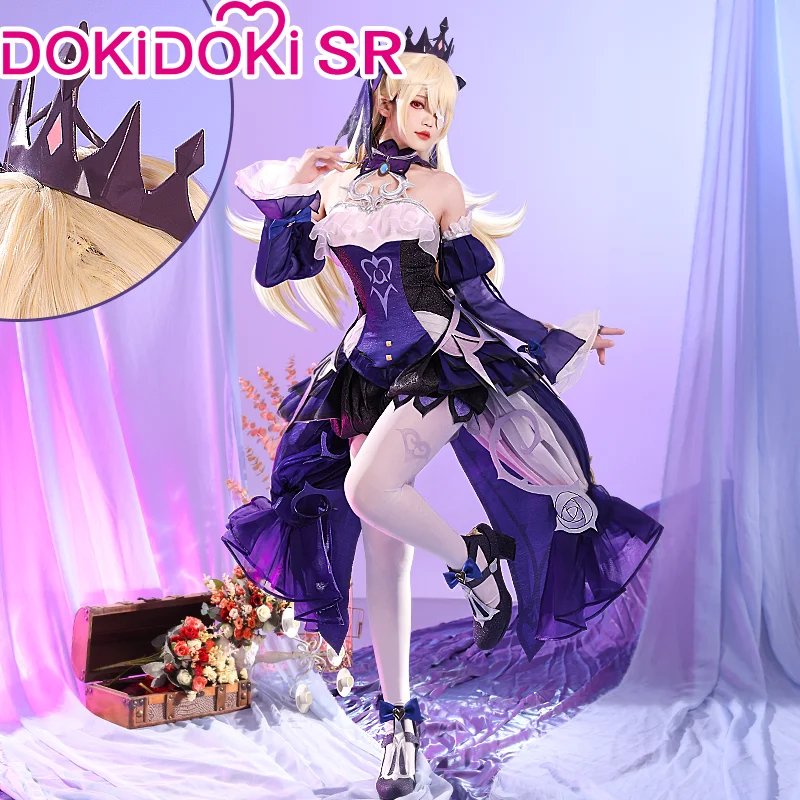 IN STOCK Fischl Costume Game new Genshin Impact DokiDoki-SRCosplay 2025 Fischl Ein Immernachtstraum Genshin Impact Cosplay Christmas