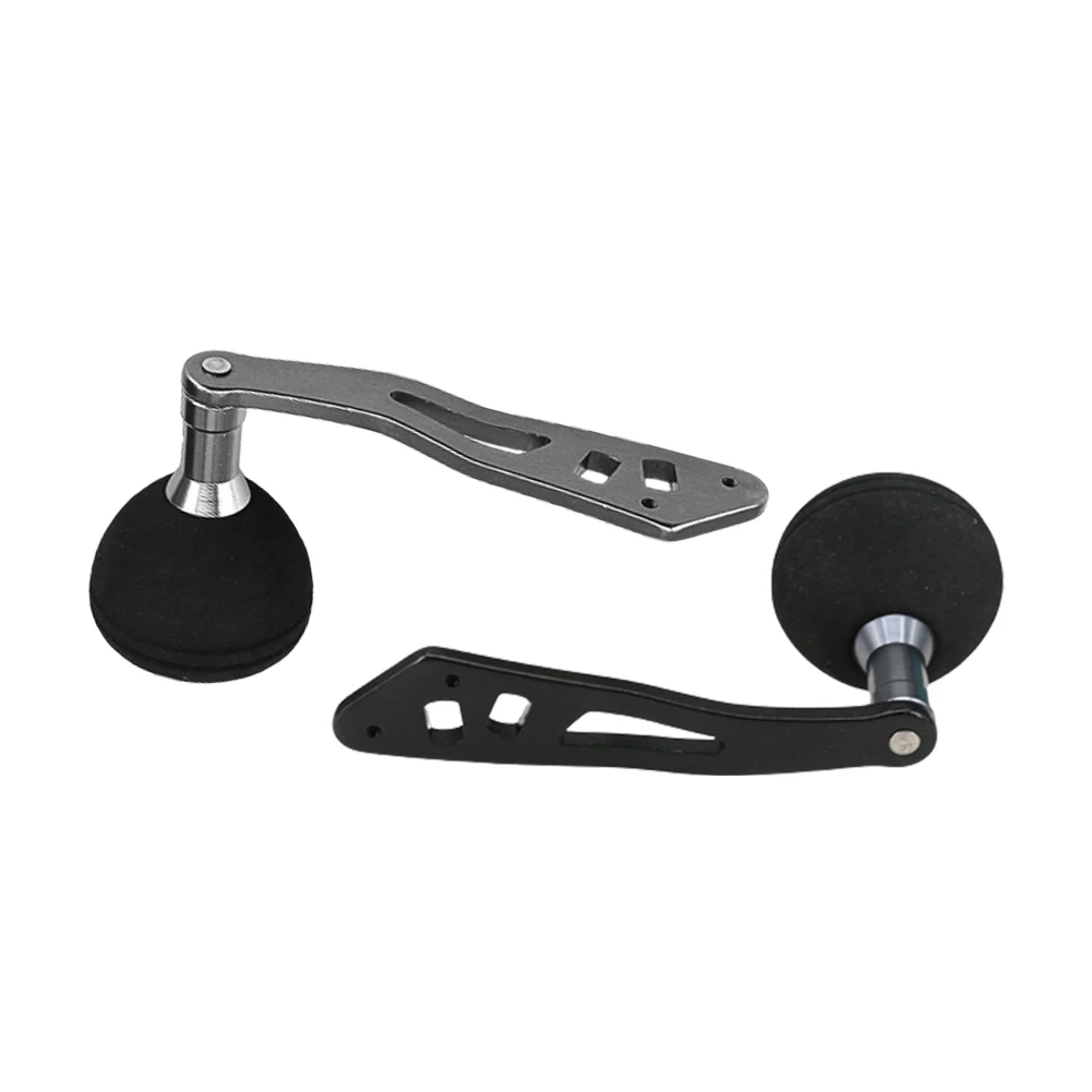 Metal Power All Single Fishing Reel Handle EVA Knob Reel DIY Replacement Part Baitcasting Reel Handle Knob For Fishing Tackle smile