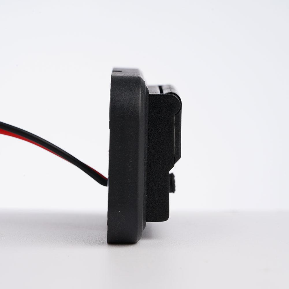 USB Bus Dual Car ddmysmile Charger Socket Adapter QC 3.0/3.1A USB Power Panel With Swith Quick Charge For Marine Motorcycles 12V/24V Smile