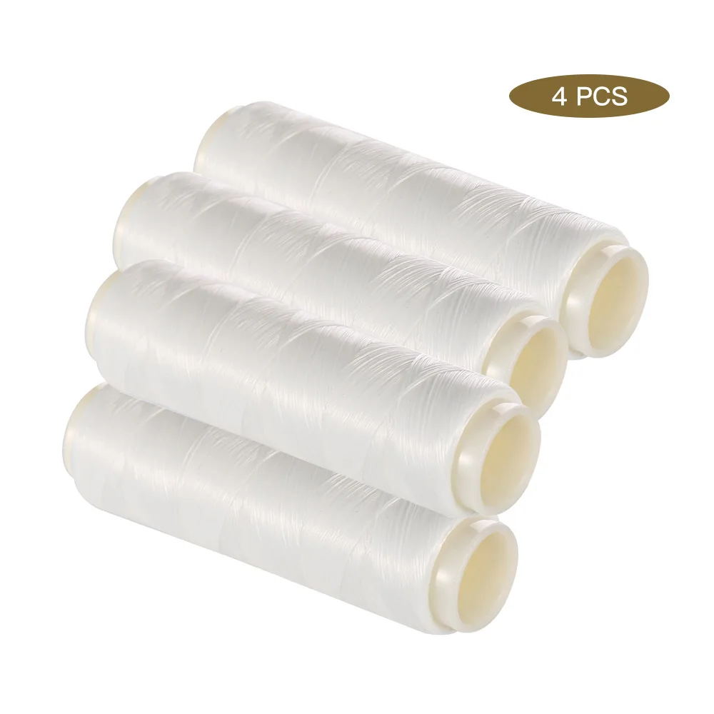 Pack of 4Pcs 200M High Tensile Elastic Bait Thread Sea Fishing Bait Lure Line Bait Saver
