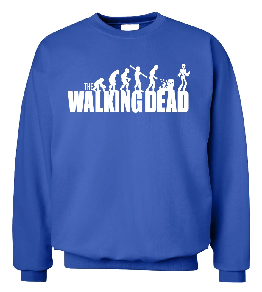 cool hip hop style The Walking Dead men sweatshirts 2023 autumn winter style man hoodies casual fleece hipster brand hooded
