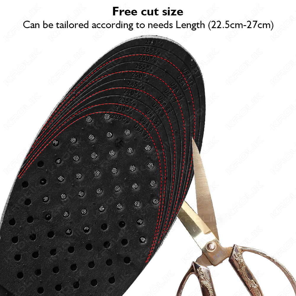 3-9cm Detachable Height Adjustable Shoes Heel Insoles Taller Support Foot Pads Invisible Height Increase Inserts Cushions Unisex