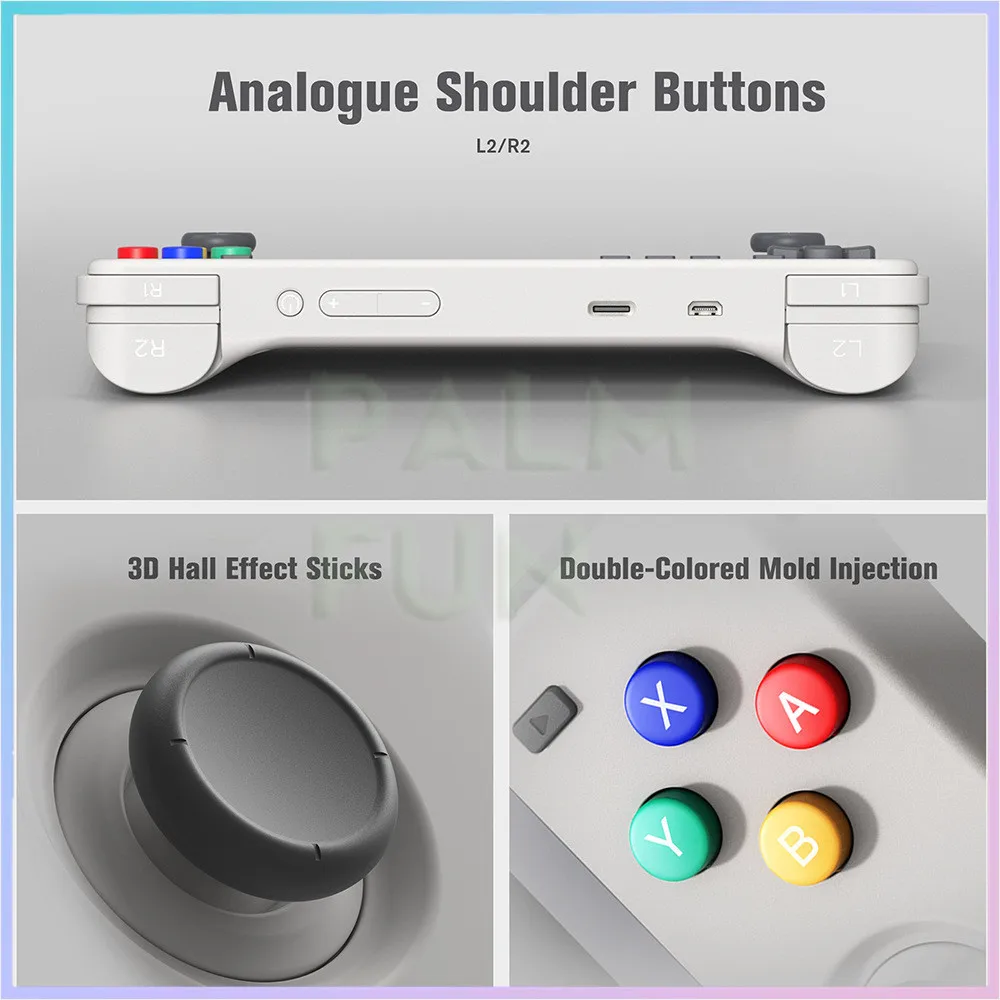 Retroid Pocket 2S Handheld Game Console 3.5Inch Touch Screen Portable Video Game Console Android 11 RP2S Retro Video Player Gift