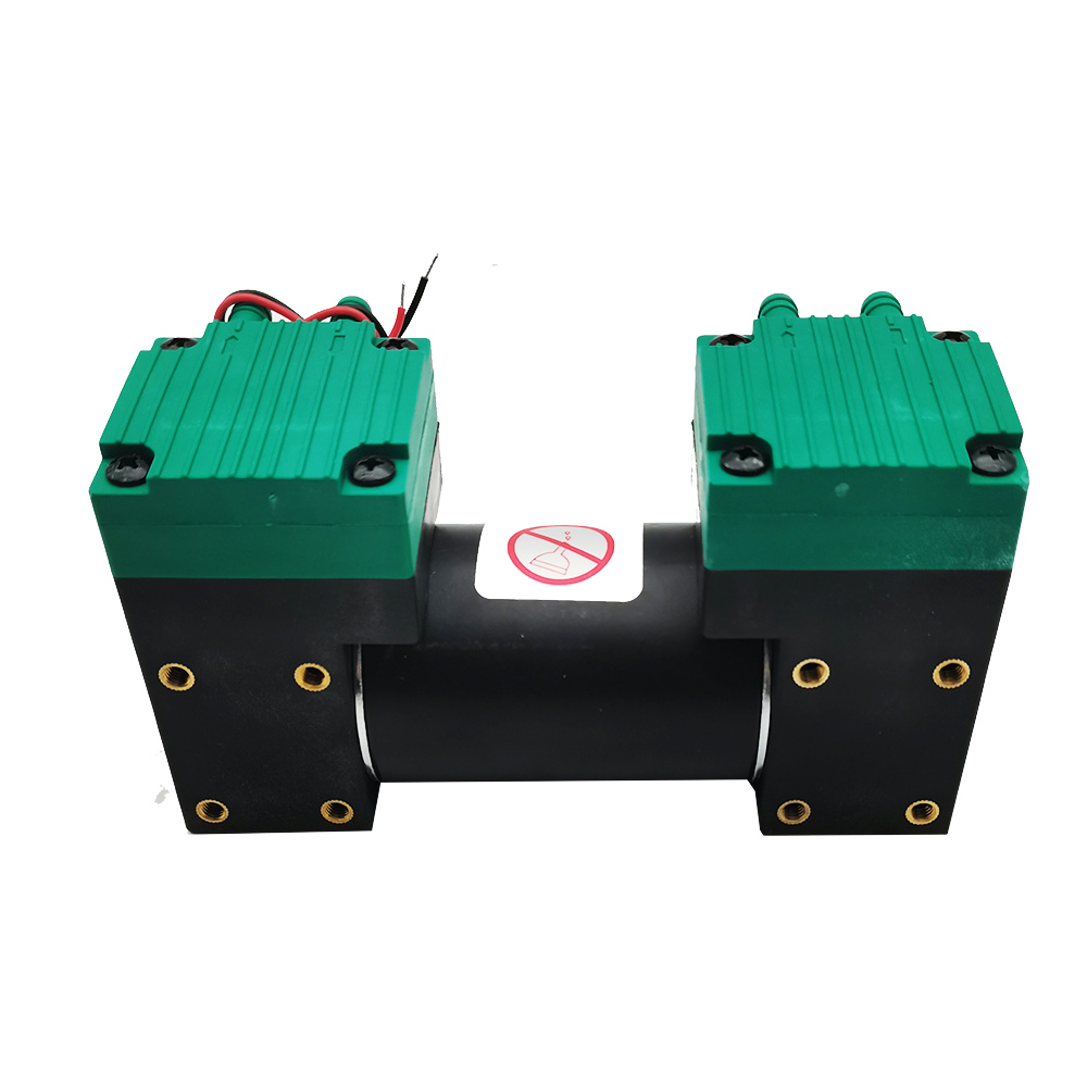 12V 24V 220V Micro Vacuum Electric Silent Small Air Double Heads Diaphragm Pump 20L/MIN SY-020
