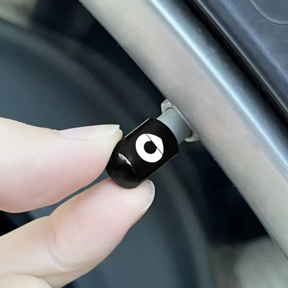4PCS Car Wheel Tire Vae Caps Tyre Air Stems Cover For Smart Fortwo Forfour 453 2025 451 450 new Tire Stem Vae Cap Car Accessories