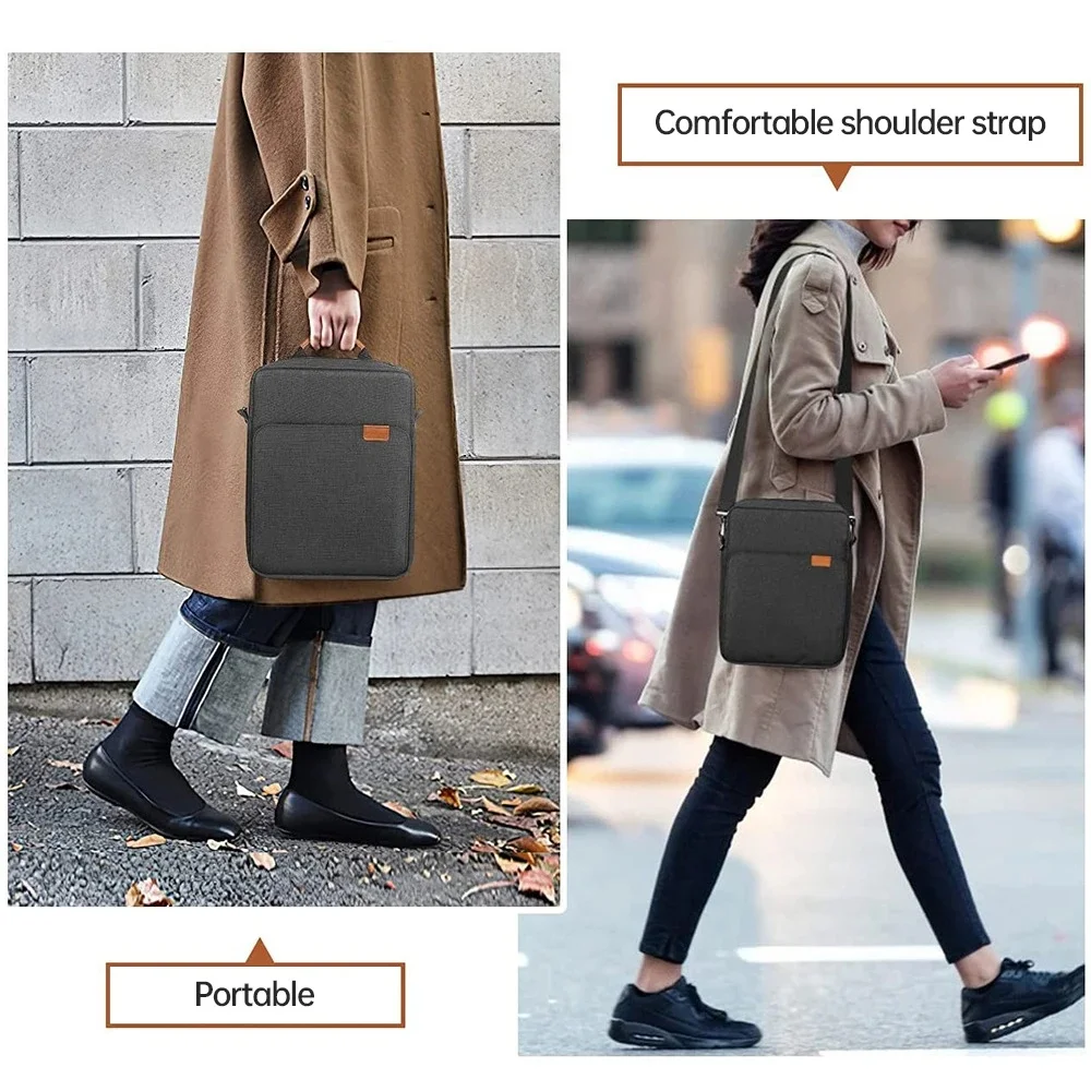 Shoulder For Tablet Bag Huawei Matepad 11.5 Air11.5 11 10.4 SE 10.1 ddmysmile 10.4 Pro 11 T10s T10 Tablet Sleeve Shoulder Bag Smile
