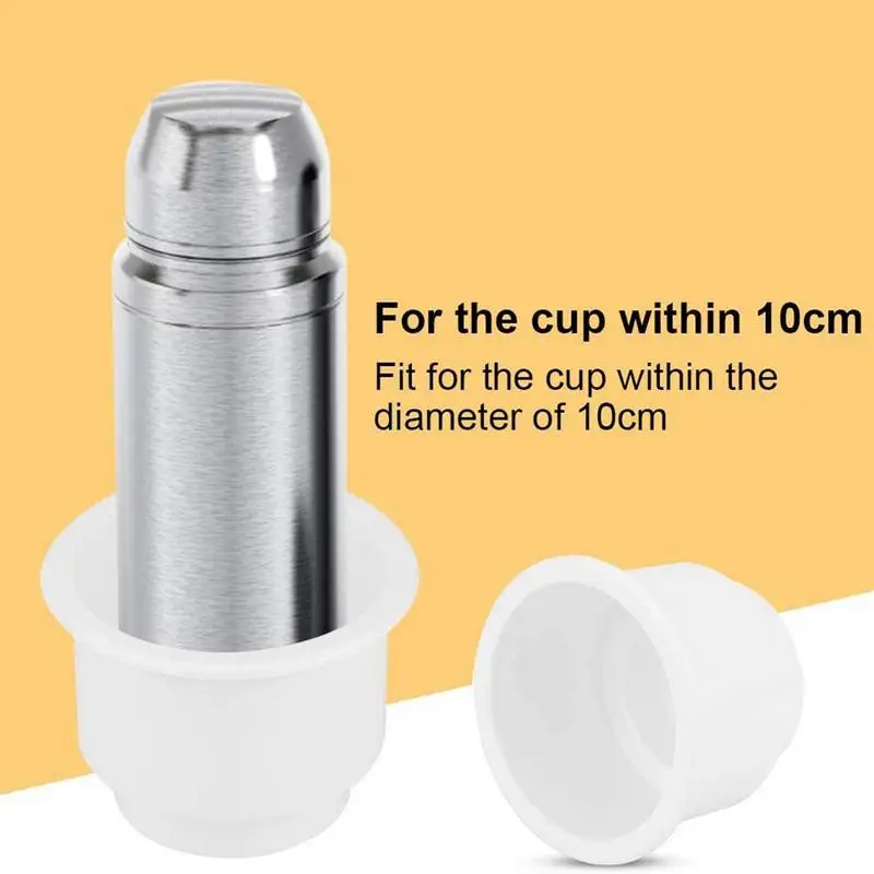 Boat Cup Holder Insert Replacement Recessed Cup Holders With Drain Hole Universal Boat Accessories Drop In Drink Holders For