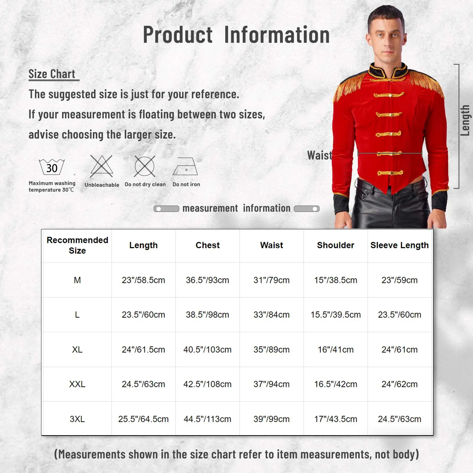 Mens Halloween new Circus Ringmaster Cosplay Costume Lapel 2025 Fringe Jacket Metal Chains Long Sleeve Swallow-Tailed Coat with Bow Tie