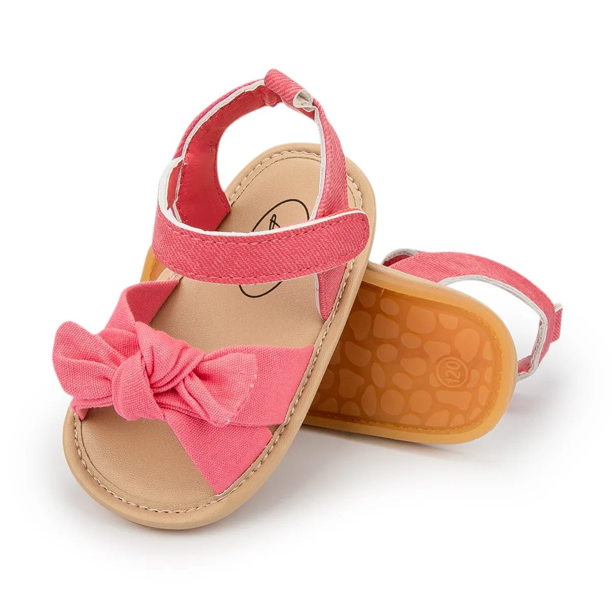 Summer new Baby Girl Sandals Cute Bowknot Baby Girls Shoes Toddler Infant Flat 2025 Soft-Sole Summer Sandals Non-slip Shoes Crib