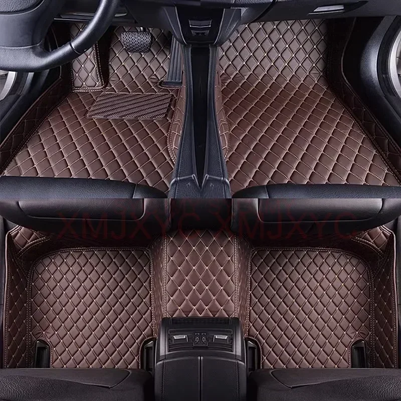 Custom 3D Car Floor Mats for Mercedes Benz GLA X156 H247 2019-2023 GLB 5 7 Seat Interior Accessories Artificial Leather