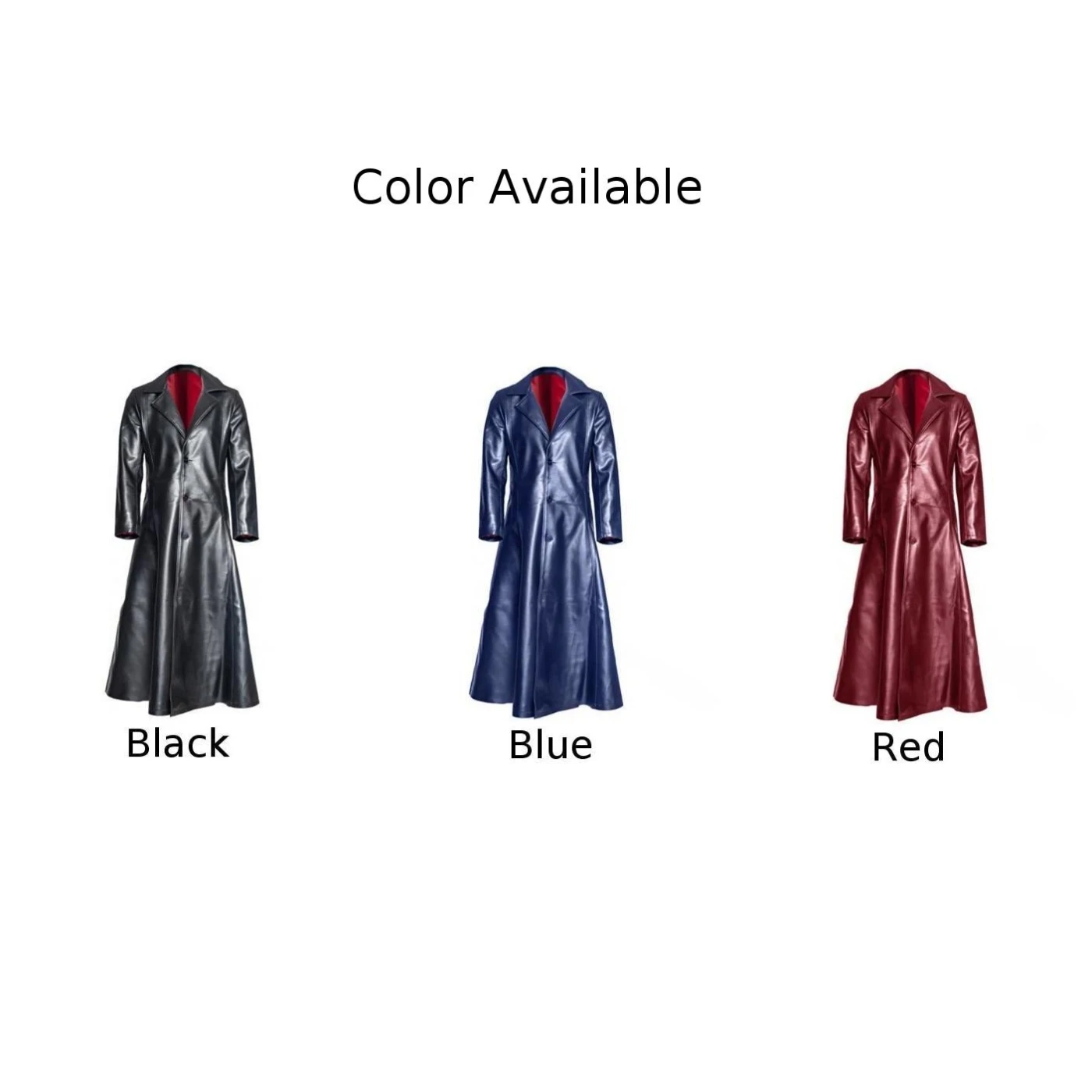 new Men Fall Winter Leather Trench PU Long Coat Single 2025 Breasted Lapel Slim Windbreaker Jacket Slim Korean Men's Punk Outwear Trench