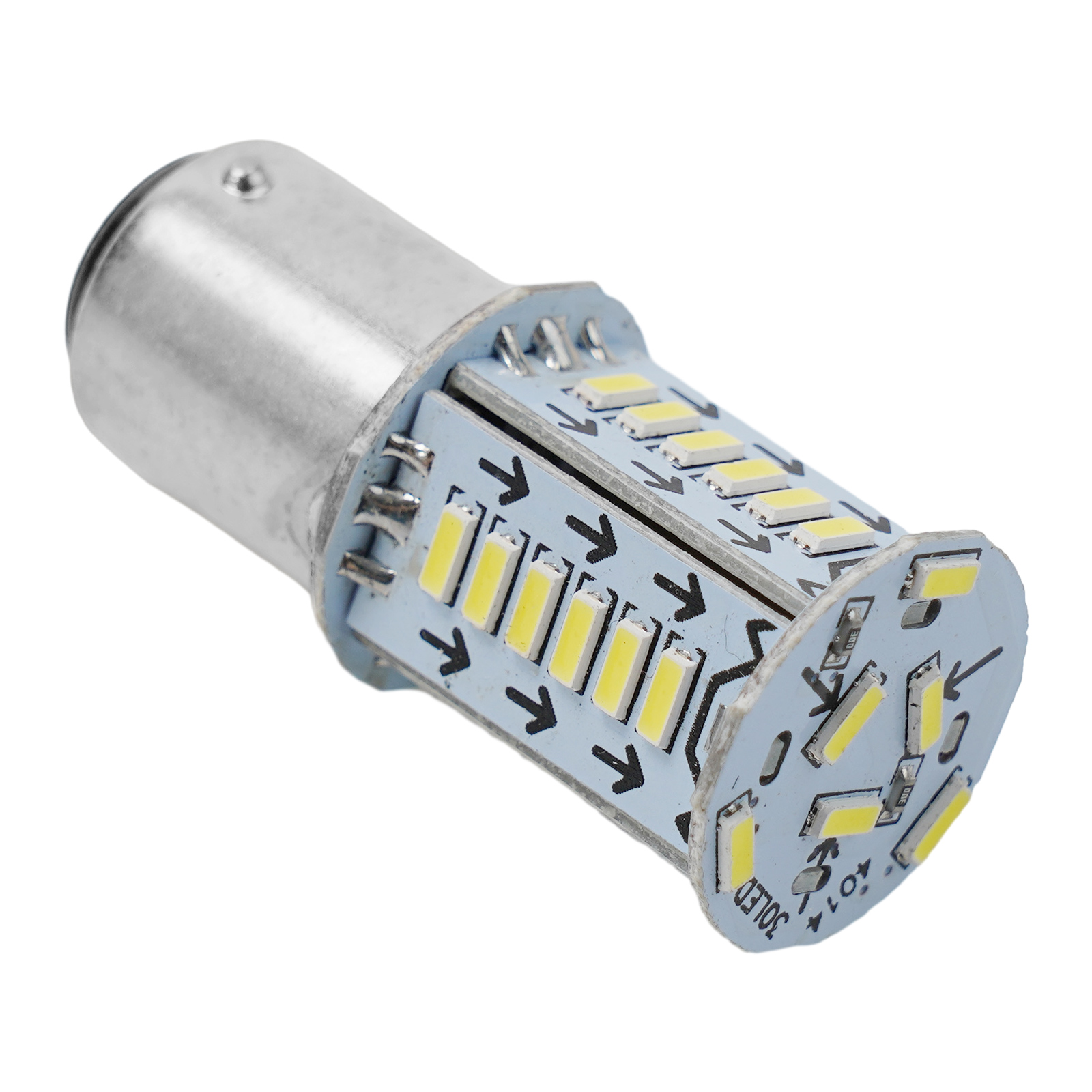 1pcs 1157 LED Light Sequential Brake And Strobe Rear Brake Light 12V LED Lamp 3014 Chip White/blue/Red LED Light Adequate Supply