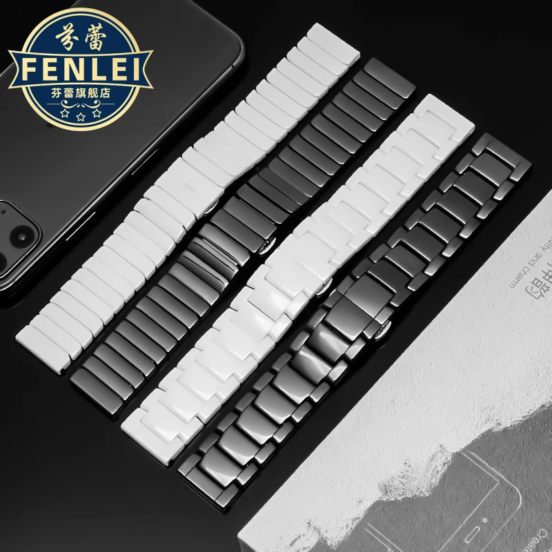 Ceramic Watch strap For Huawei Pro GT e MM Honor Magic Smart Band Bracelet Universal Wrist band mm