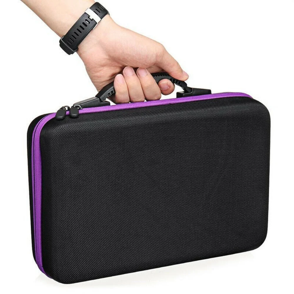 7/12/30/60 Slots Essential Oil new Storage Holders Organizer Carrying 2025 Case for Fragrance Oils,Young Living Oils, Aromatherapy Oils