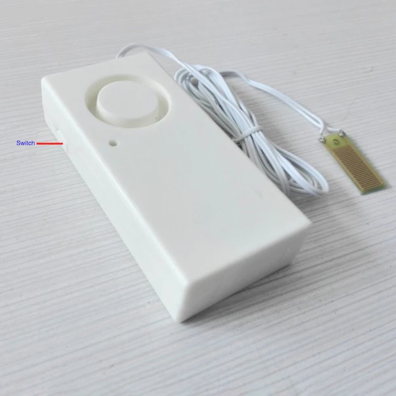 Water Leak Alarm Flood Level Bath Tub Sink Overflow Detector Sensor Home Garage Kitchen Independent Water Leak Security Alert