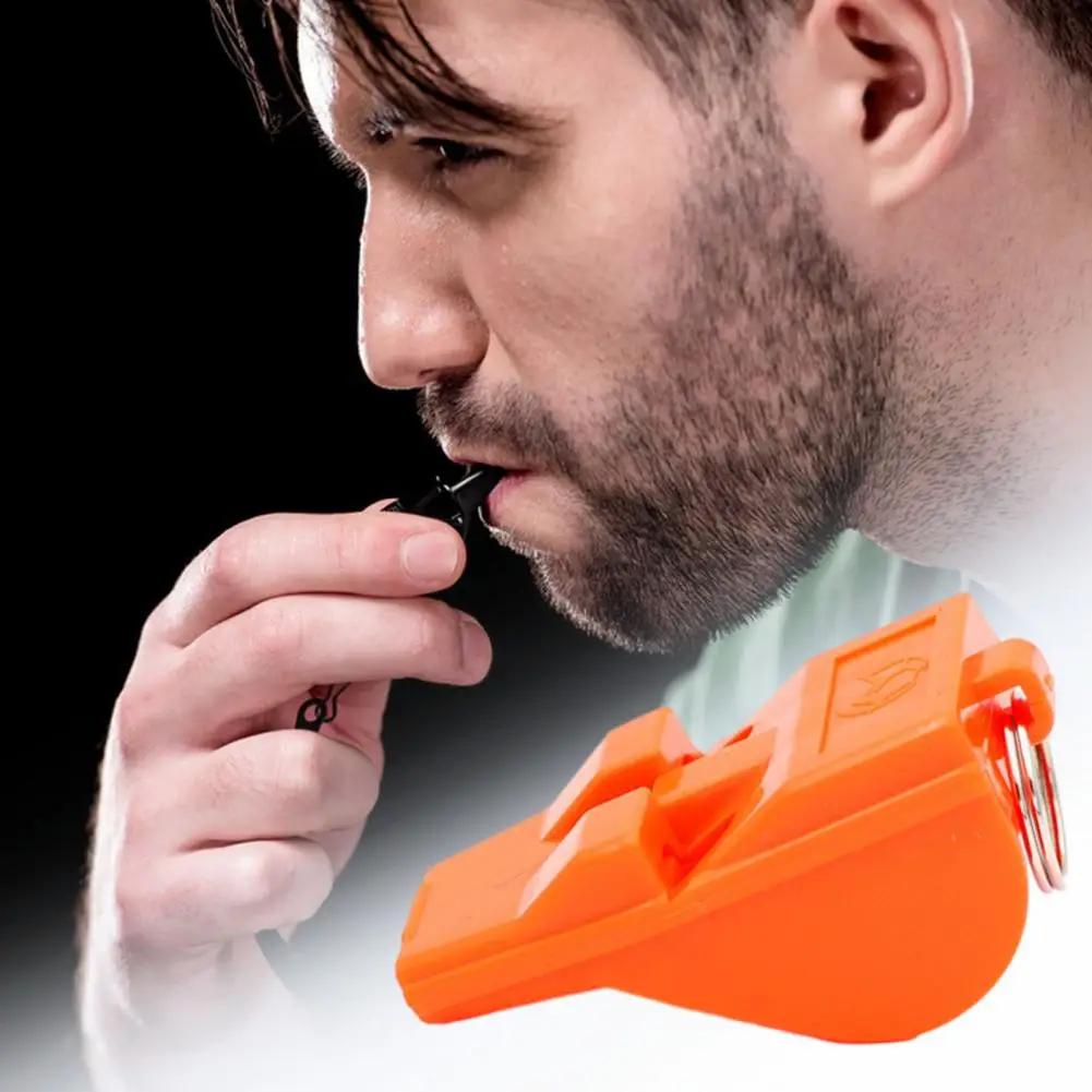 Whistle Compact Colored Referee Whistle High Decibel Sports Training 2025 Supplies for Basketball Soccer new Cheer Fans