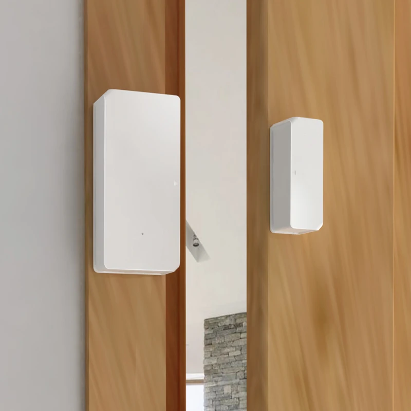 SONOFF DW2 WiFi/ DW2-RF Smart Door Window Sensor Door Open/Closed Detectors eWeLink Smart Home Alarm Work With Alexa Google Home