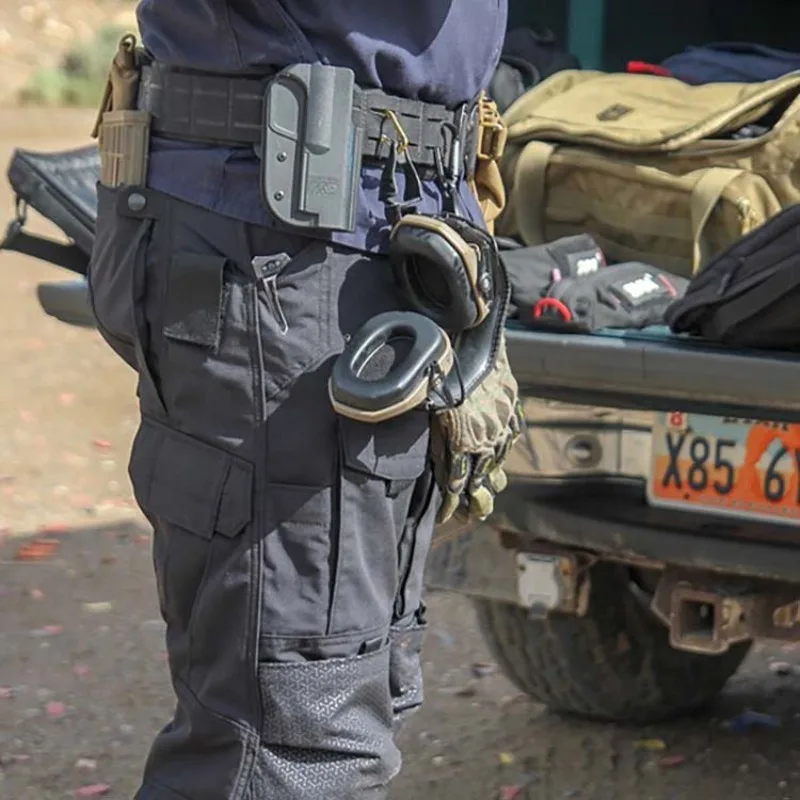 Men's Pants Multi-Pocket Wearable Hunting Cargo Pants Military Special Forces Combat Pants Outdoor Hiking Casual Pants