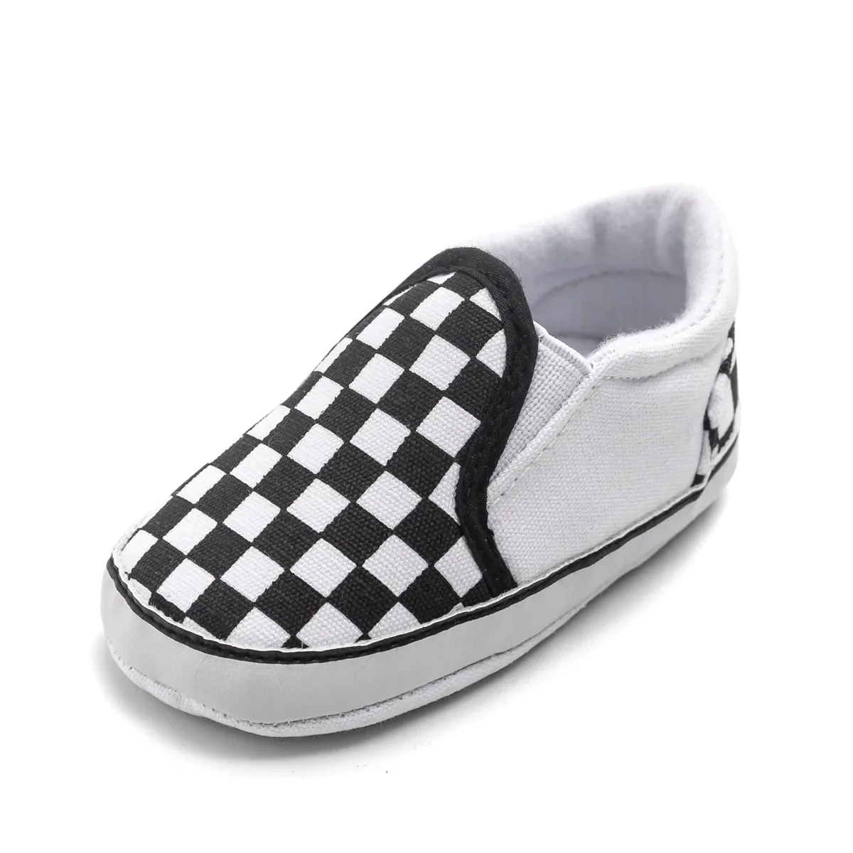Baby Shoes Classical Checkered Toddler First Walker Newborn Baby Boy Girl Shoes Soft Sole Non-slip Casual Sports Crib Shoes