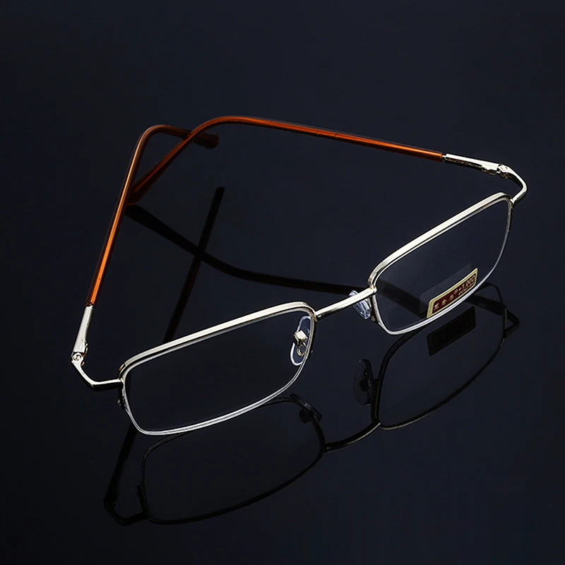 Men Glass Reading Glasses Presbyopic Eyewear 0.5 0.75 1.0 1.25 1.5 2.0 2.25 2.5 2.75 3.0 3.25 3.5 3.75 4.0 4.5 5.0 Unisex