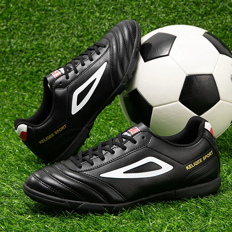 Men's Football Shoes Wholesale Soccer Shoes Turf Sneakers Breathable Outdoor Grass Futsal Indoor Adult Professional Non-Slip
