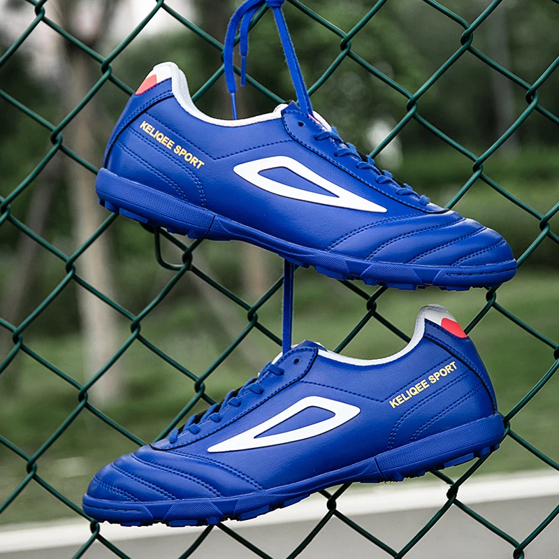 Men's Football Shoes Wholesale Soccer Shoes Turf Sneakers Breathable Outdoor Grass Futsal Indoor Adult Professional Non-Slip