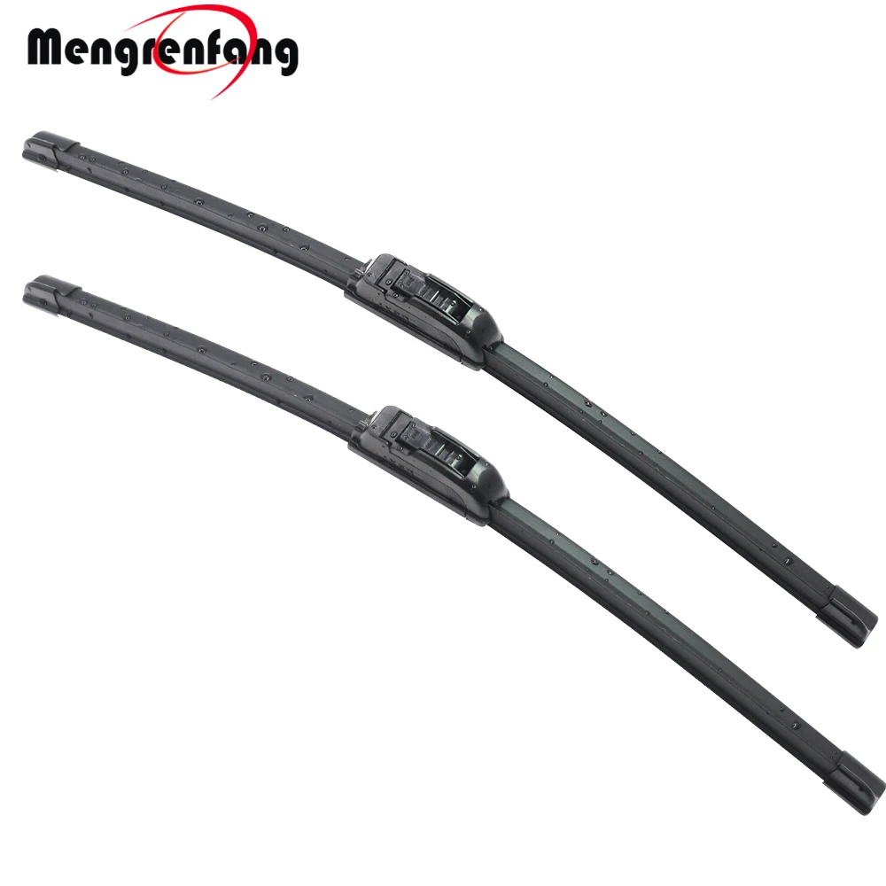 For Ford Escape 2001-2018 Car Styling Front 2025 Windscreen Wiper Blades Soft Rubber Wiper Pinch Tab & new J Hook Arms 2 Pieces