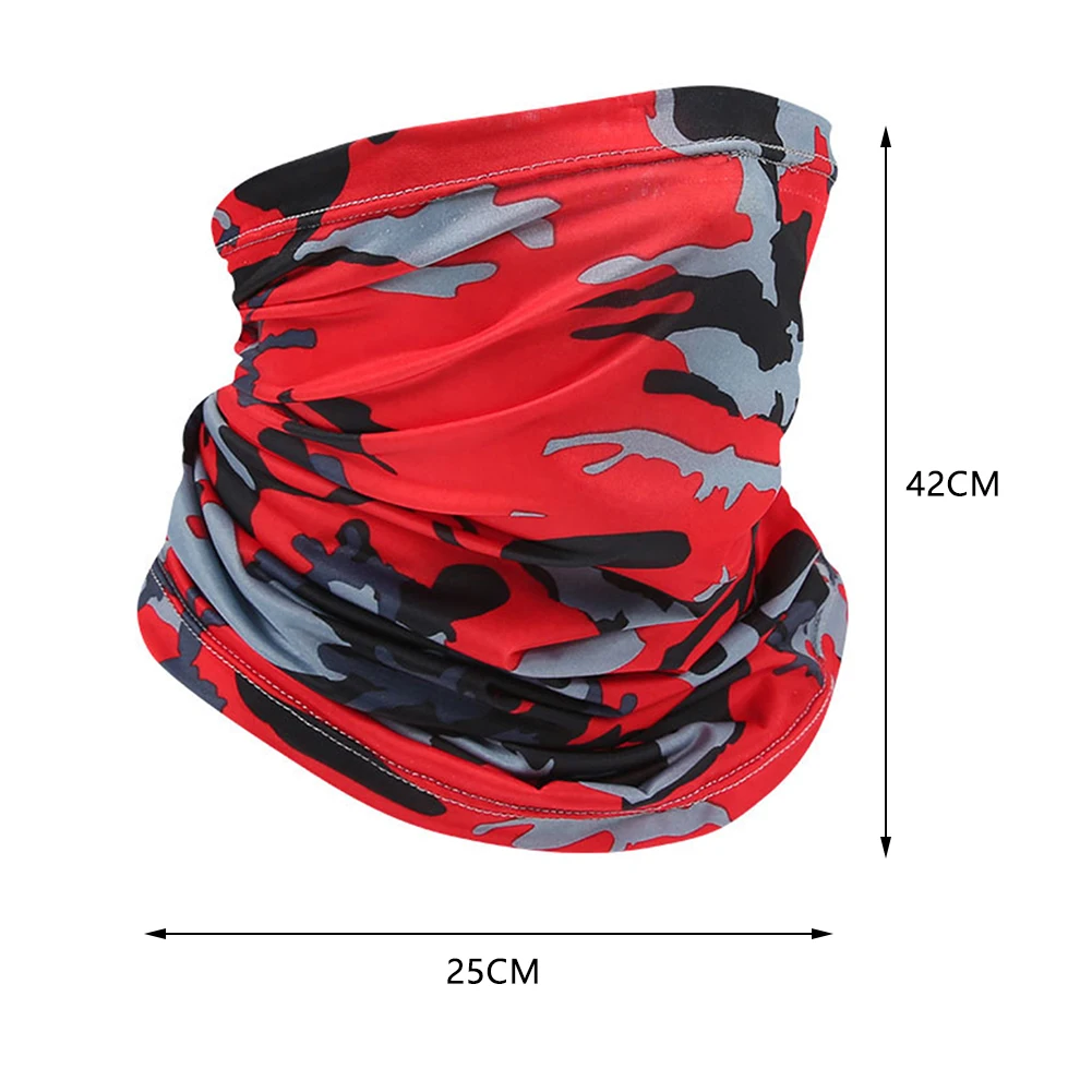 Sports Scarf Bandana Balaclava Neck Warmer Cycling Hiking Tube Face Head Wrap Cover Riding Headband Motorcycle Face Mask Camping